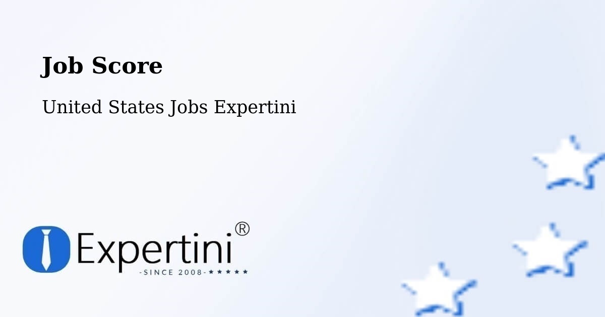 Job Score & Job Description Score Tool – Estero - United States Jobs Expertini