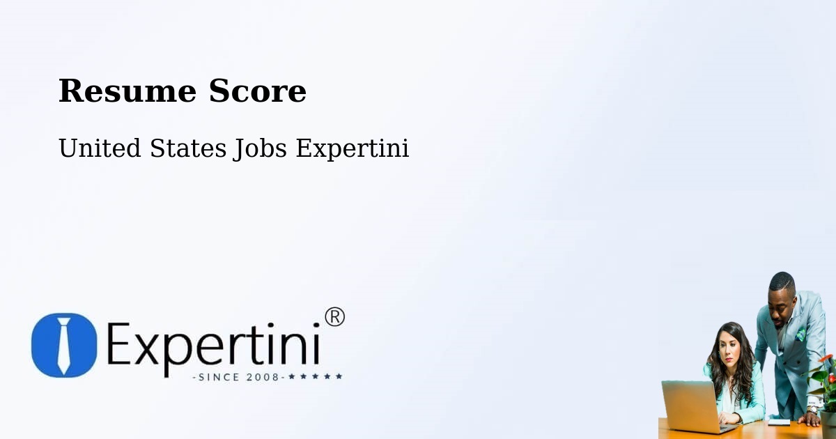 Resume Score & Job Description Match Tool – Estero - United States Jobs Expertini